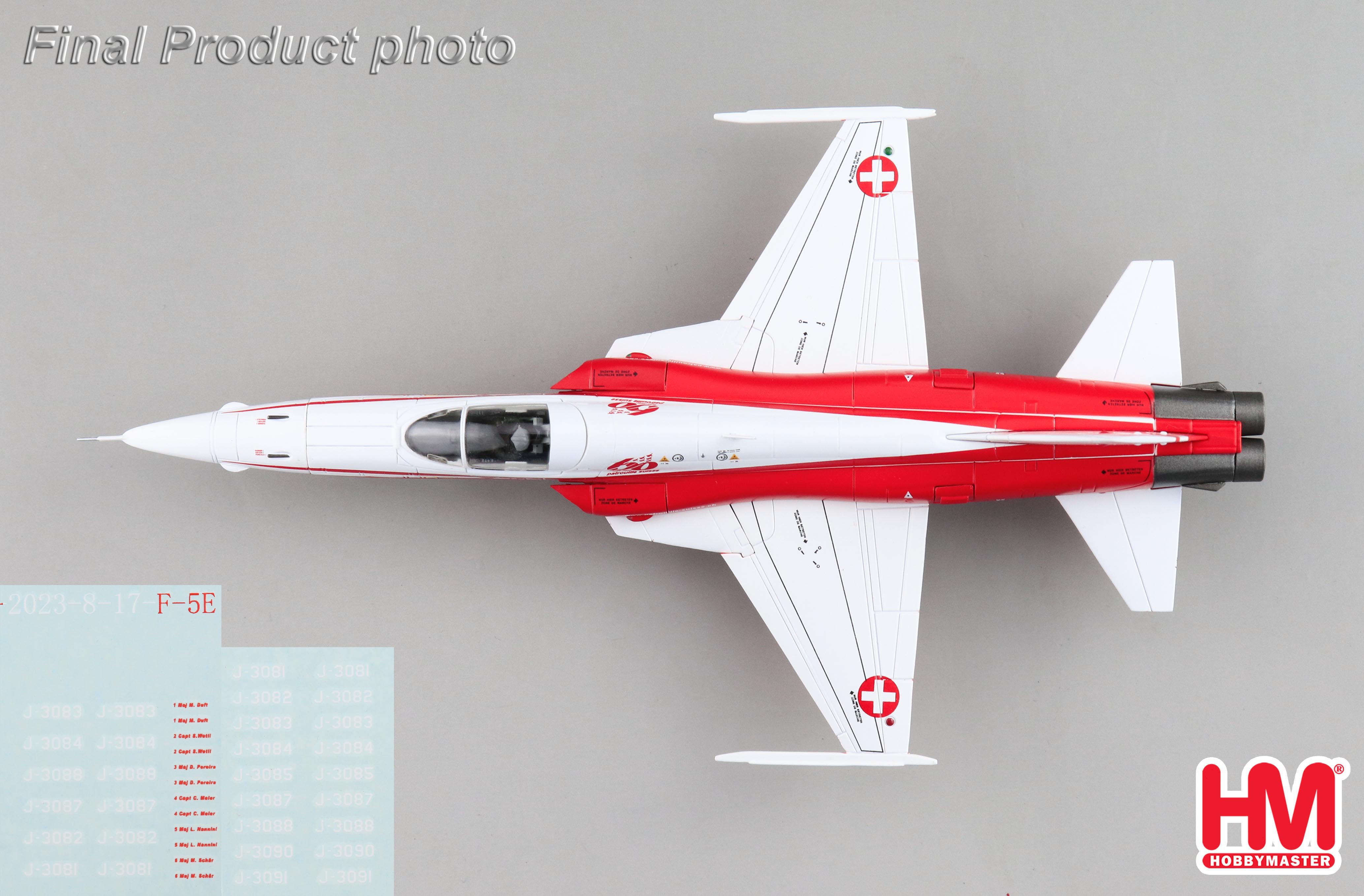 Northrop F-5E Tiger II Patrouille Suisse 